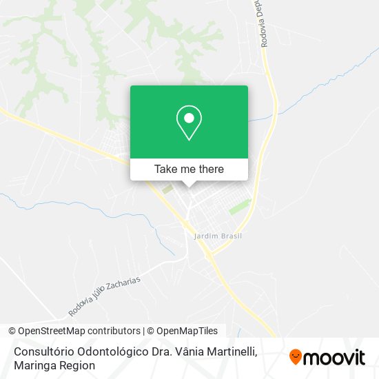 Consultório Odontológico Dra. Vânia Martinelli map