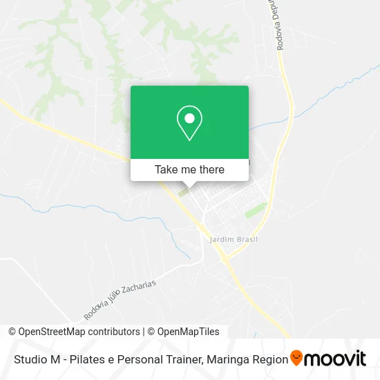 Studio M - Pilates e Personal Trainer map