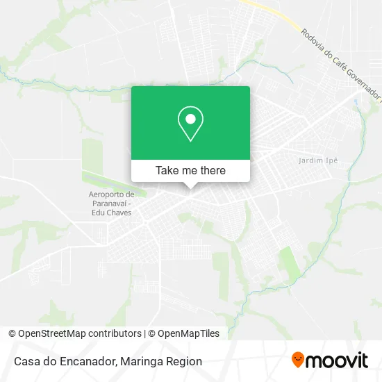 Casa do Encanador map