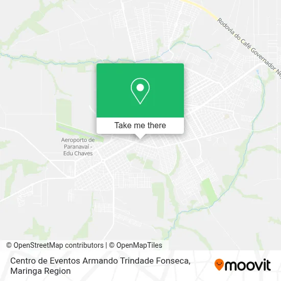 Centro de Eventos Armando Trindade Fonseca map