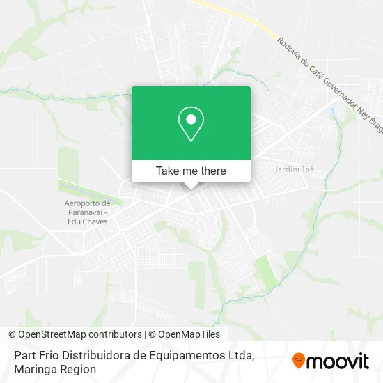Part Frio Distribuidora de Equipamentos Ltda map