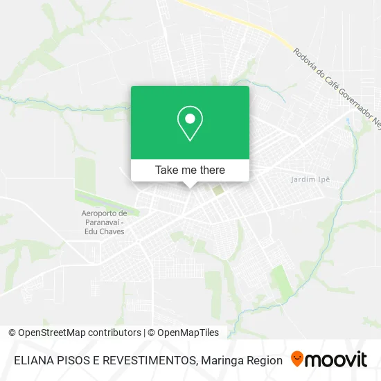 ELIANA PISOS E REVESTIMENTOS map