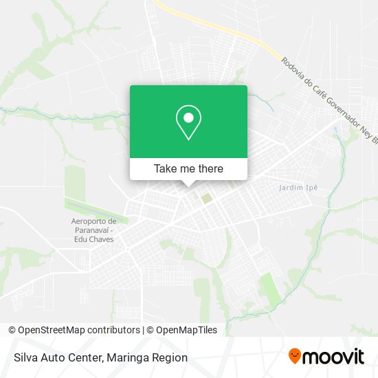 Mapa Silva Auto Center