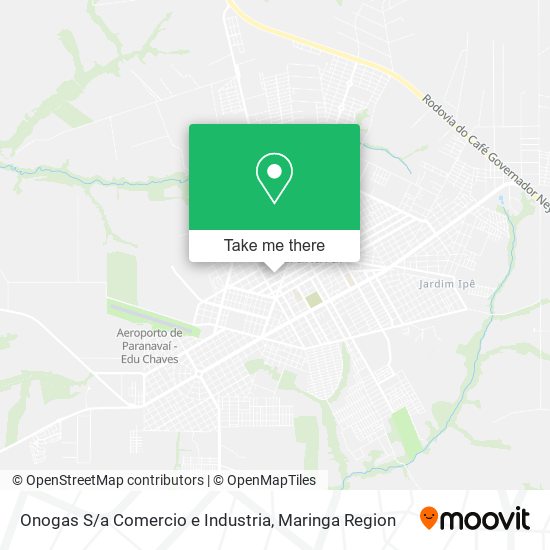 Onogas S / a Comercio e Industria map