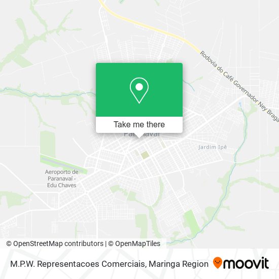 M.P.W. Representacoes Comerciais map