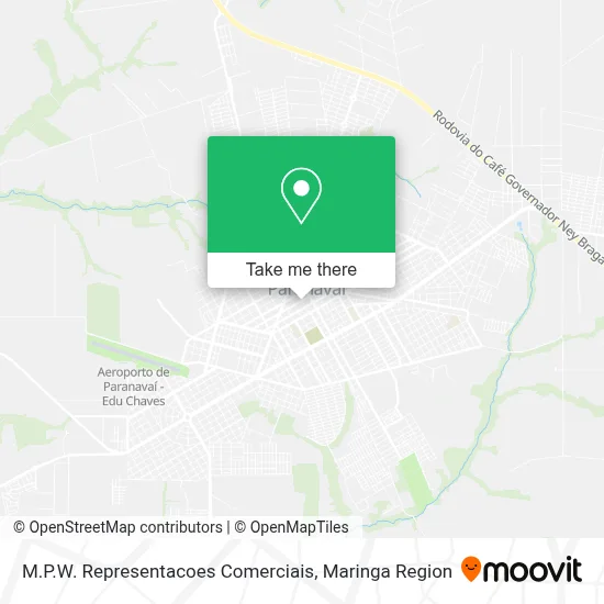 M.P.W. Representacoes Comerciais map