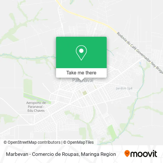 Marbevan - Comercio de Roupas map