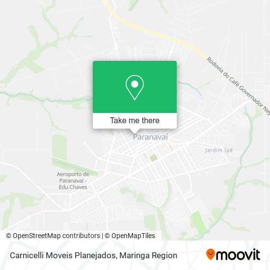 Carnicelli Moveis Planejados map