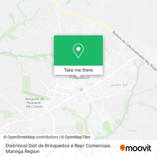 Disbrincol Dist de Brinquedos e Repr Comerciais map