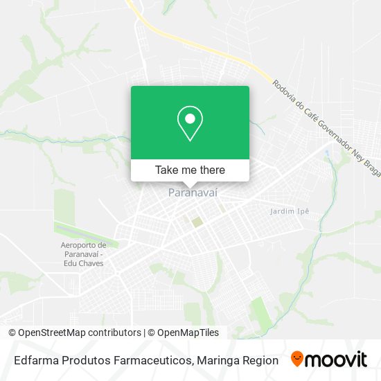 Edfarma Produtos Farmaceuticos map