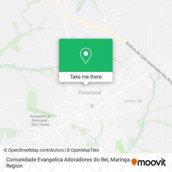 Comunidade Evangelica Adoradores do Rei map