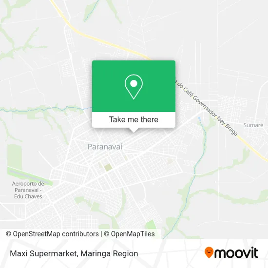Supermercado Maxi map