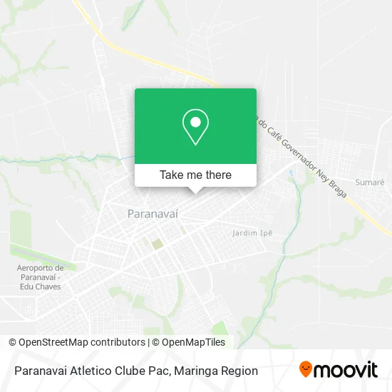 Paranavai Atletico Clube Pac map