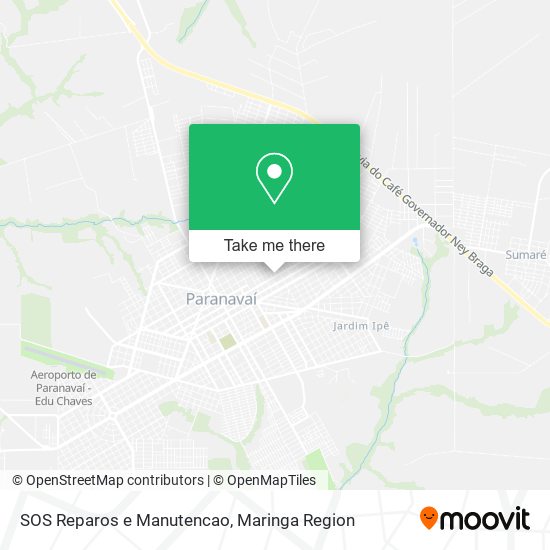 Mapa SOS Reparos e Manutencao