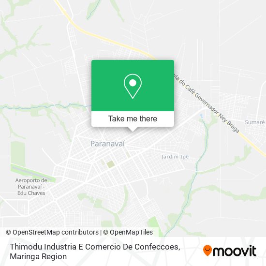 Thimodu Industria E Comercio De Confeccoes map