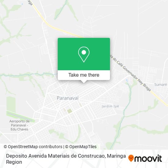 Deposito Avenida Materiais de Construcao map