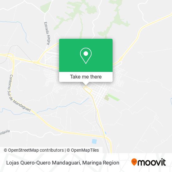 Lojas Quero-Quero Mandaguari map