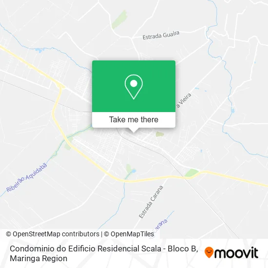 Condominio do Edificio Residencial Scala - Bloco B map