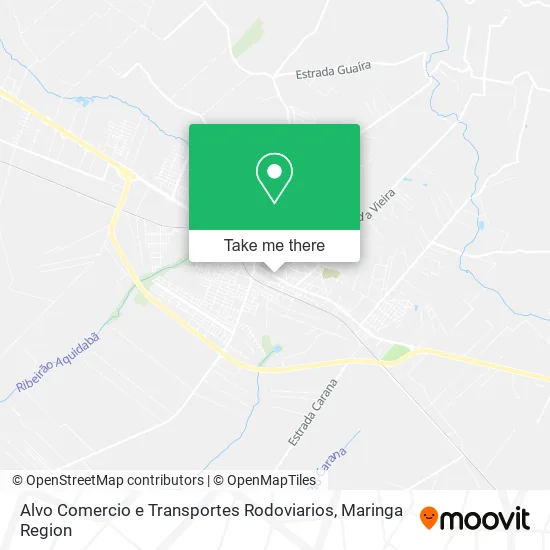 Alvo Comercio e Transportes Rodoviarios map