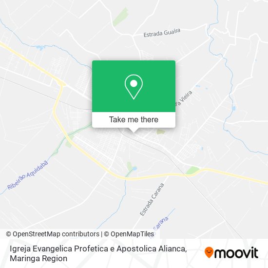 Mapa Igreja Evangelica Profetica e Apostolica Alianca