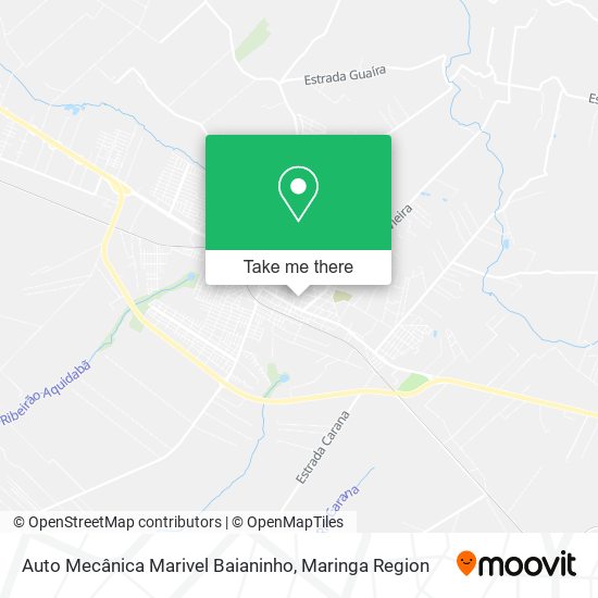 Auto Mecânica Marivel Baianinho map