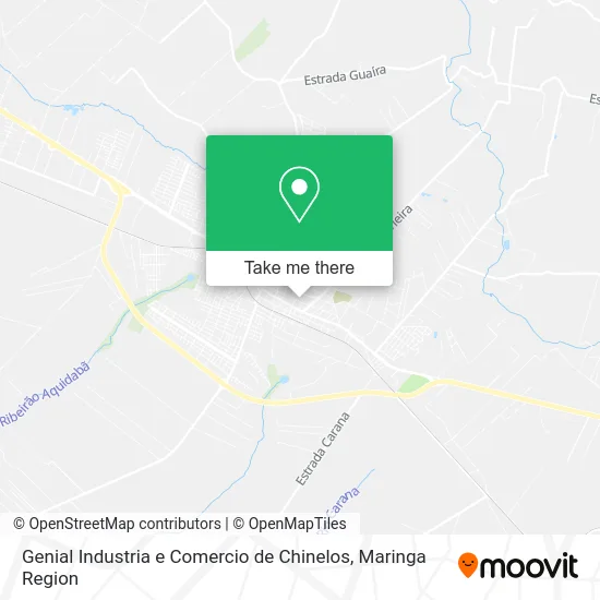 Genial Industria e Comercio de Chinelos map