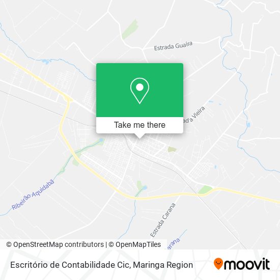 Escritório de Contabilidade Cic map