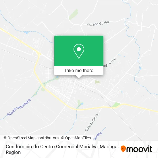 Condominio do Centro Comercial Marialva map