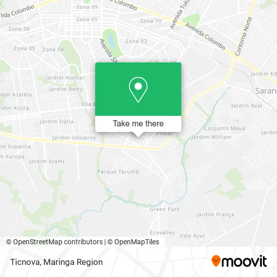 Ticnova map