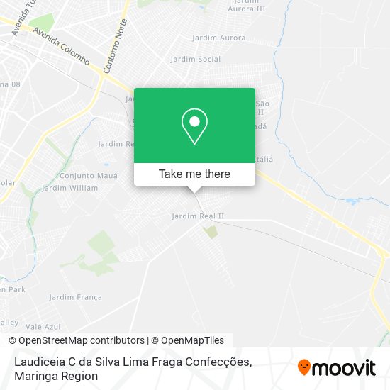 Laudiceia C da Silva Lima Fraga Confecções map