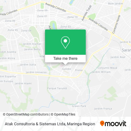 Atak Consultoria & Sistemas Ltda map