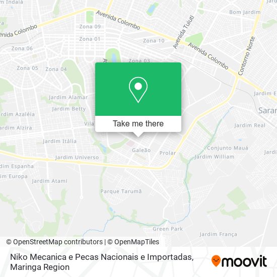 Niko Mecanica e Pecas Nacionais e Importadas map