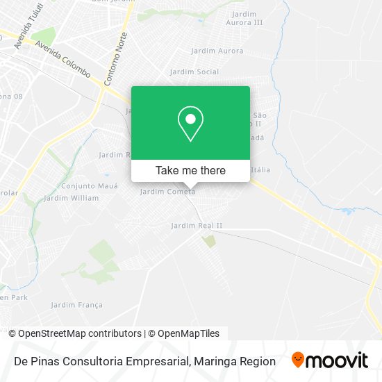 De Pinas Consultoria Empresarial map