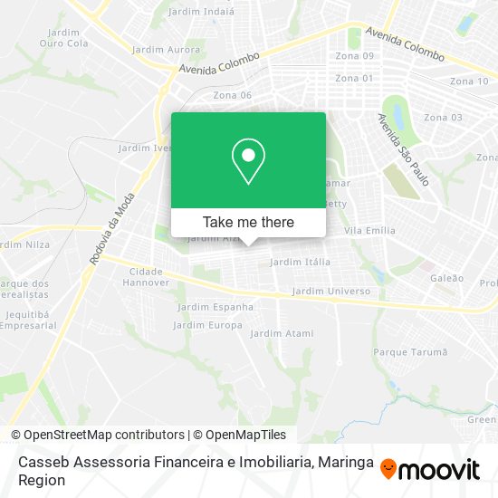 Casseb Assessoria Financeira e Imobiliaria map