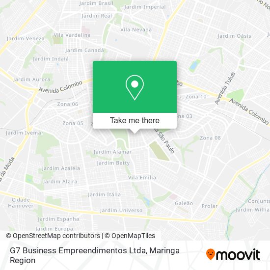 Mapa G7 Business Empreendimentos Ltda