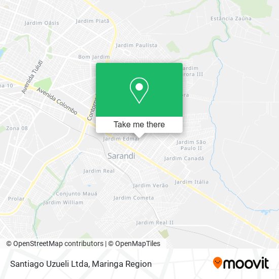 Santiago Uzueli Ltda map