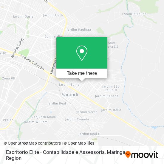 Escritorio Elite - Contabilidade e Assessoria map