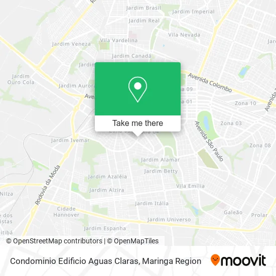 Condominio Edificio Aguas Claras map