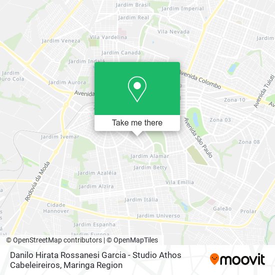 Danilo Hirata Rossanesi Garcia - Studio Athos Cabeleireiros map