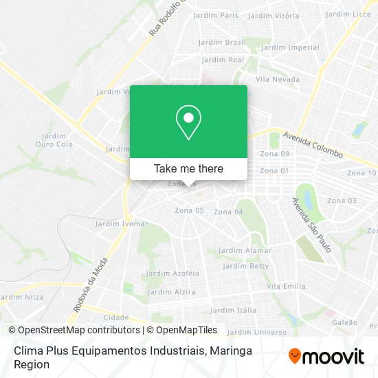 Clima Plus Equipamentos Industriais map