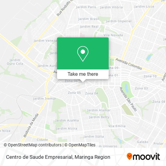 Centro de Saude Empresarial map