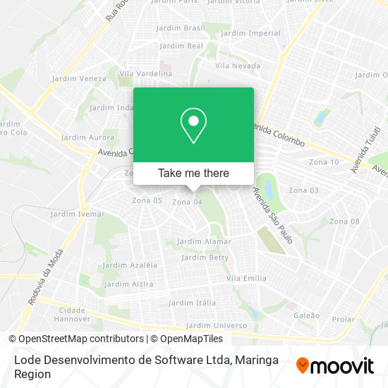 Mapa Lode Desenvolvimento de Software Ltda