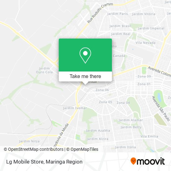 Mapa Lg Mobile Store