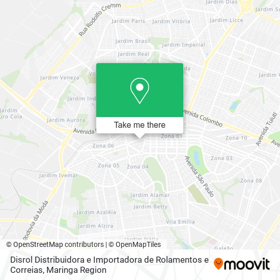 Disrol Distribuidora e Importadora de Rolamentos e Correias map