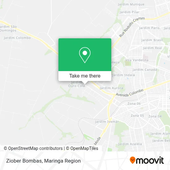 Ziober Bombas map