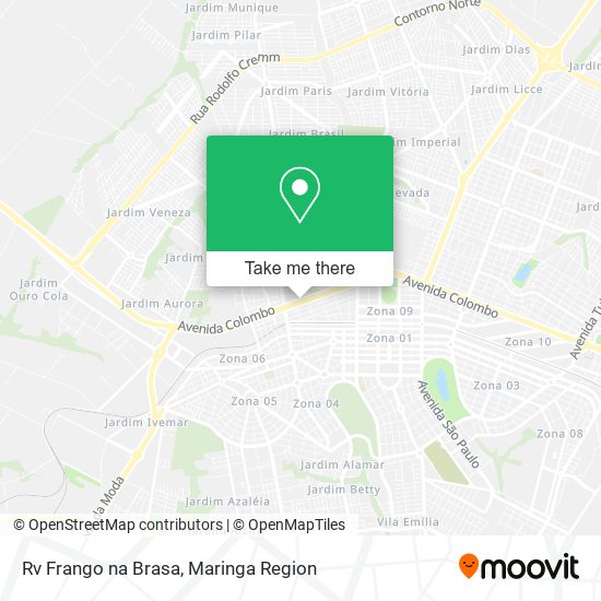 Mapa Rv Frango na Brasa