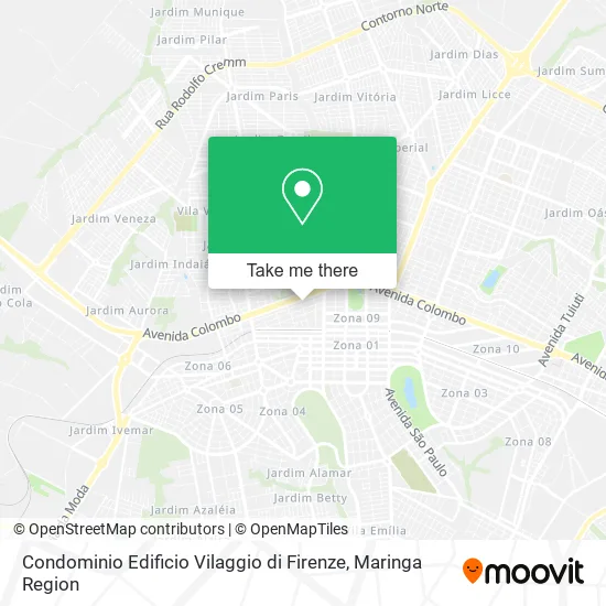 Condominio Edificio Vilaggio di Firenze map