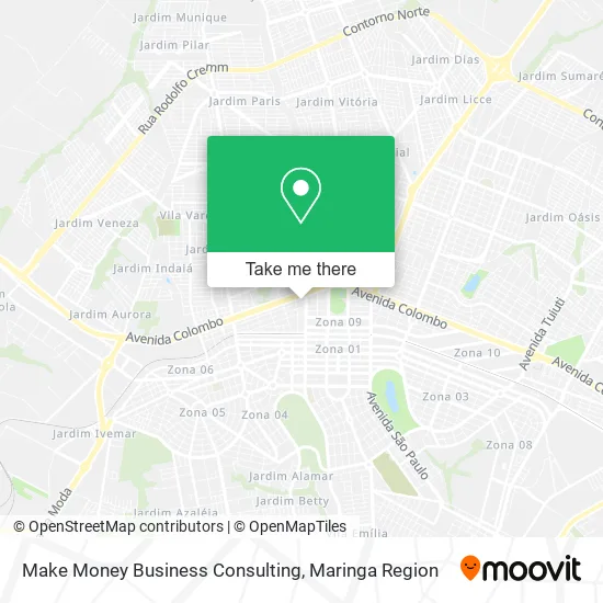 Make Money Business Consulting map