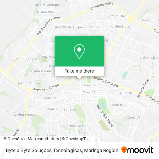 Byte a Byte Soluções Tecnológicas map