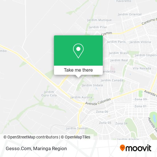 Mapa Gesso.Com